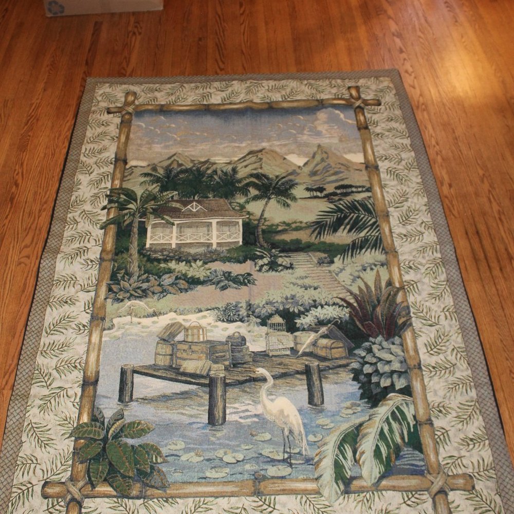 NWTs Wall Tapestry_Mandalay Design  _54"x80"